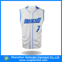 Модная одежда Breathable Microfiber Mens Бейсбол с логотипом